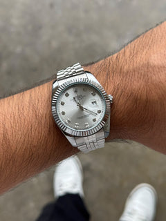 Rlx Diamond Plateado Tablero Plateado
