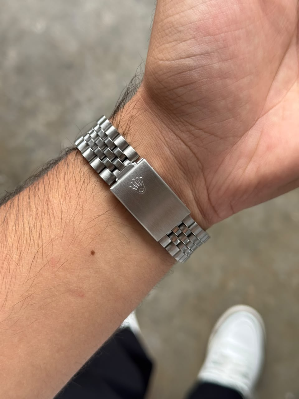 Rlx Diamond Plateado Tablero Negro