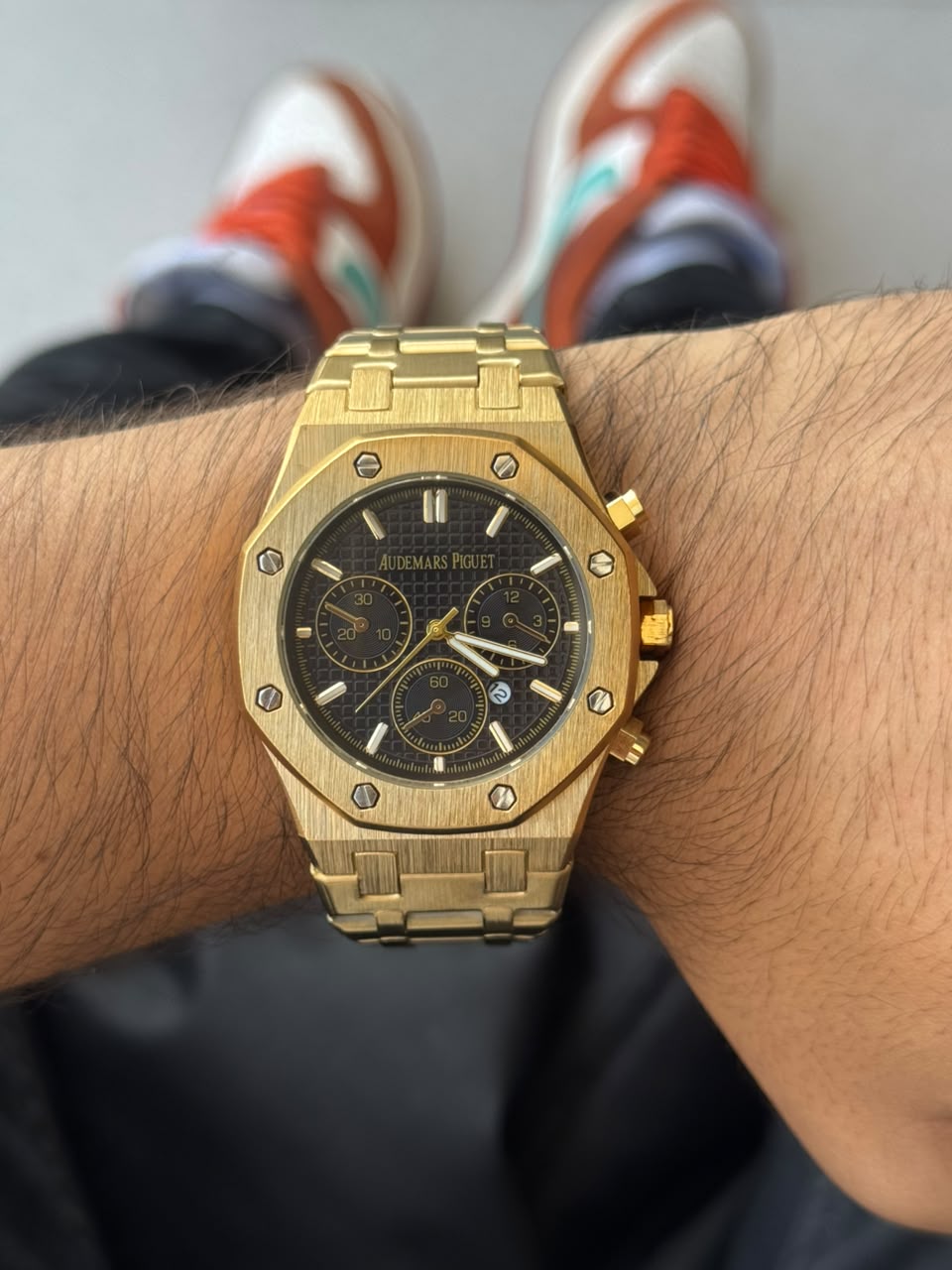 Admrs 2026 Crono Dorado Tablero Negro