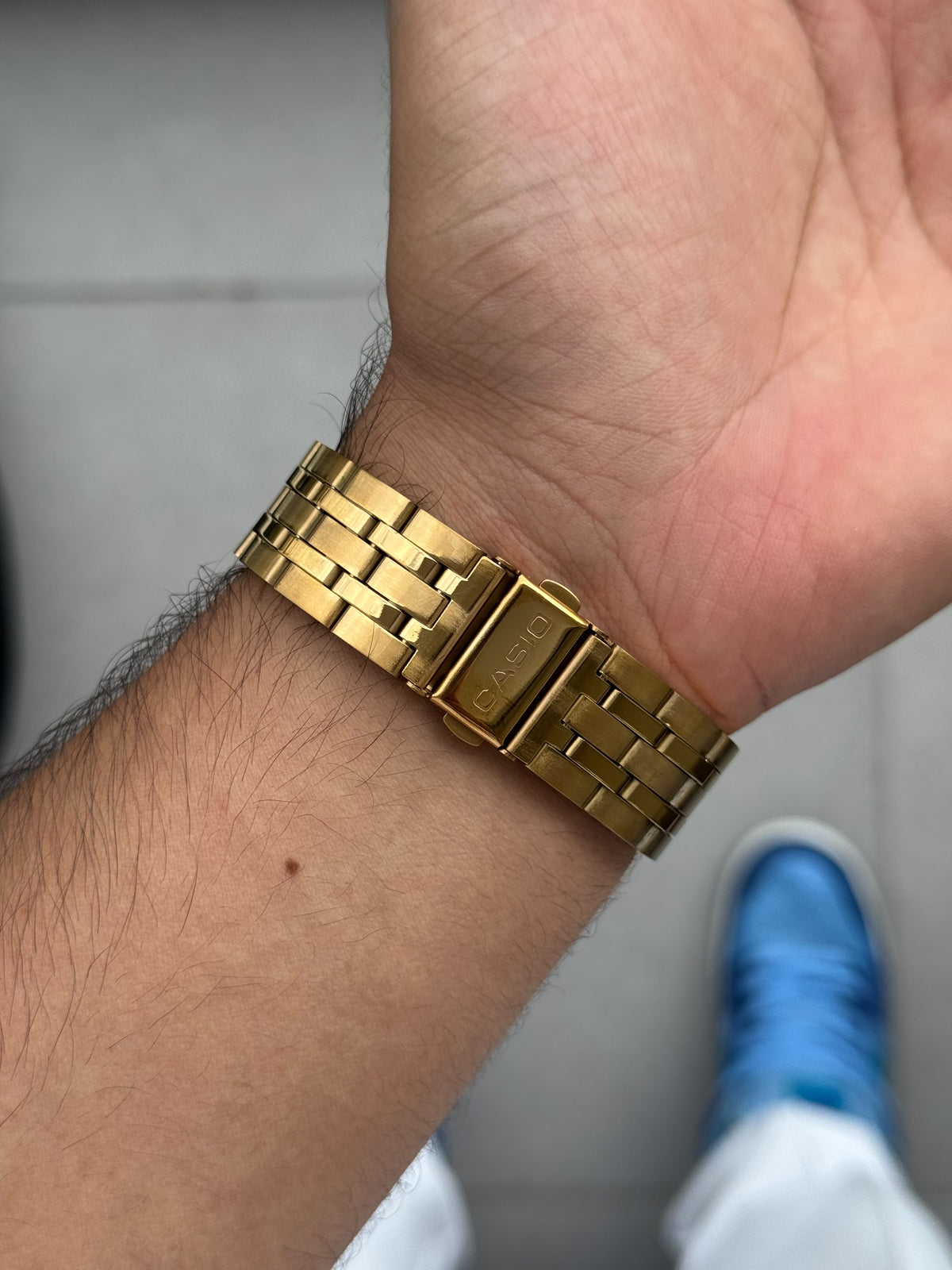 Cso Clasico Dorado Tablero Plateado