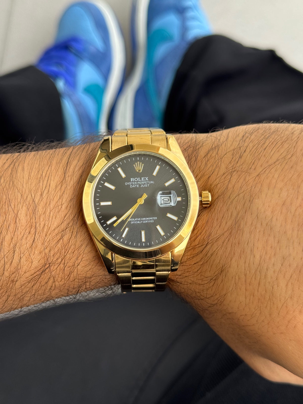 Rlx Pulido Dorado Tablero negro