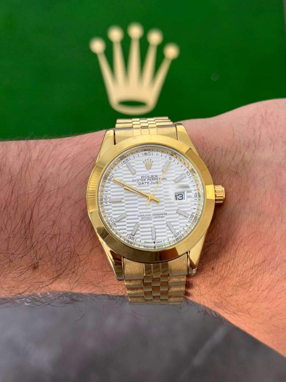Rlx RSP Texturizado Dorado Tablero Plateado