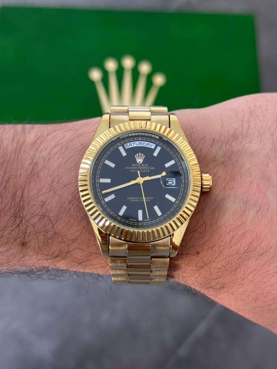 Rlx President Dorado Tablero Negro