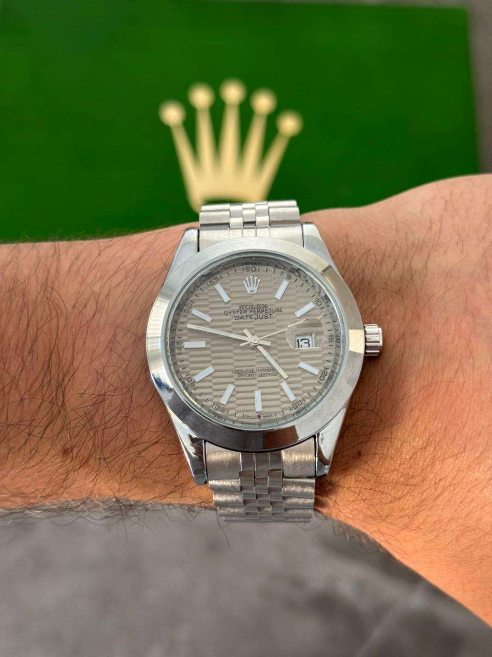 Rlx RSP Texturizado Plateado Tablero Gris