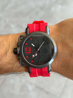 Okl 2026 Goma Roja Tablero Negro Rojo