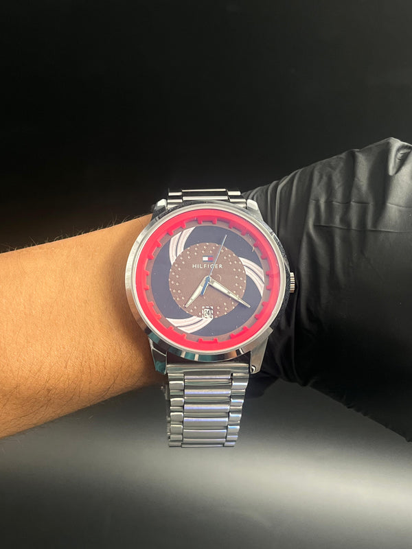 Tmmy Plateado Tablero Negro Dorado Rojo