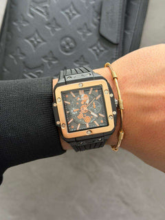 Hblt 2026 Goma Negra Tablero Negro Oro Rosa Negro