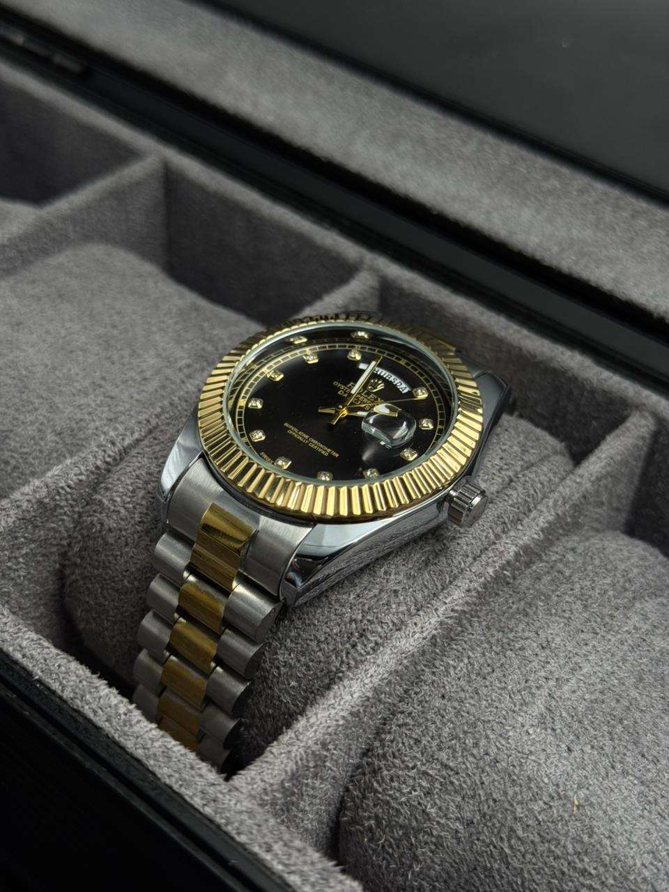 Rlx Diamond 2026 Bicolor Dorado Tablero Negro