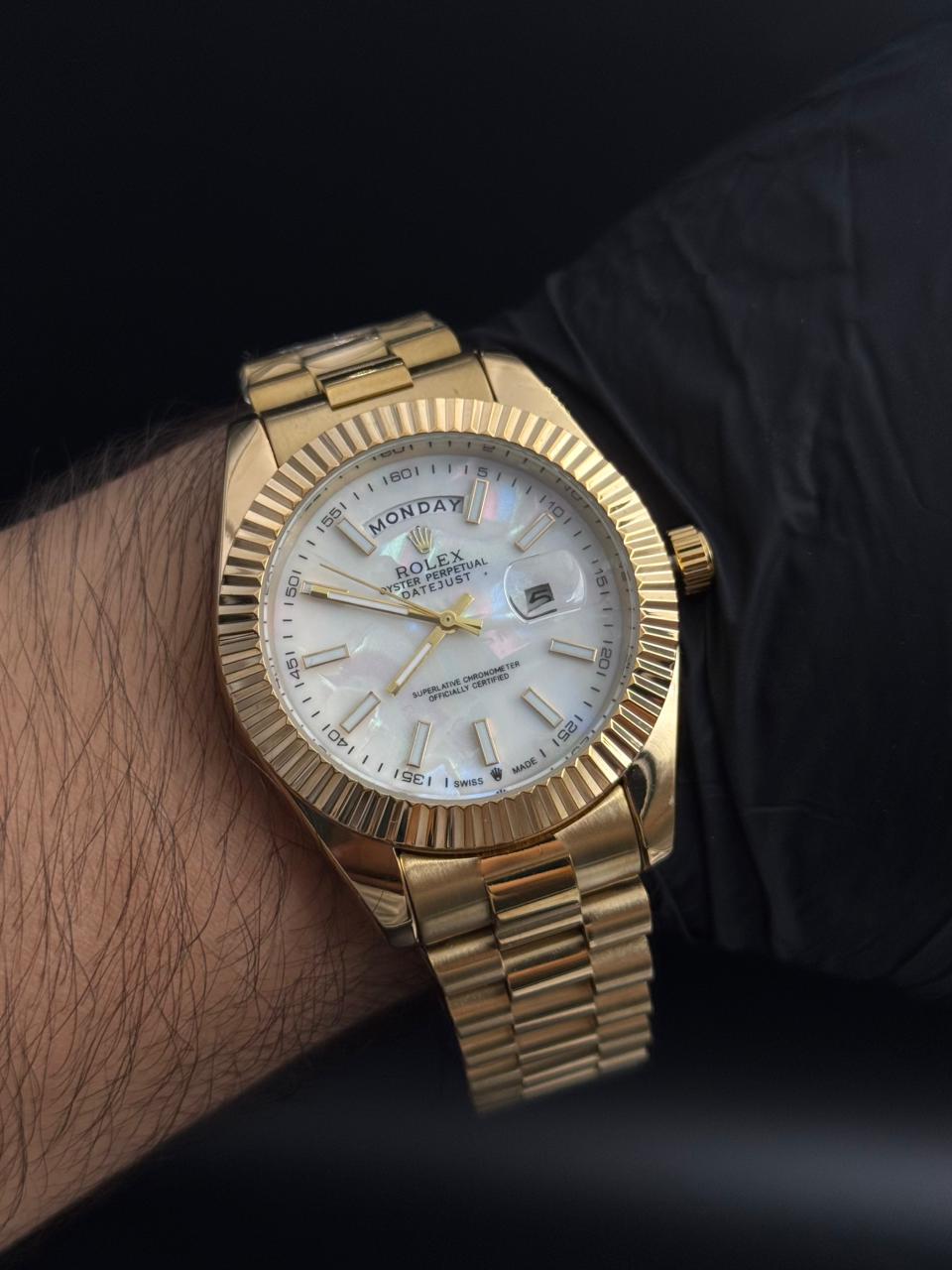 Rlx RSP Dorado Tablero Blanco Brillante