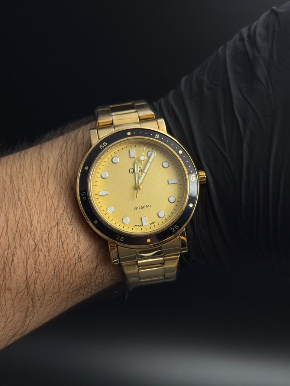 QYQ G14 Dorado Tablero Dorado Bisel Negro