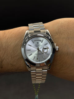 Rlx RSP Liso Plateado Tablero Plateado