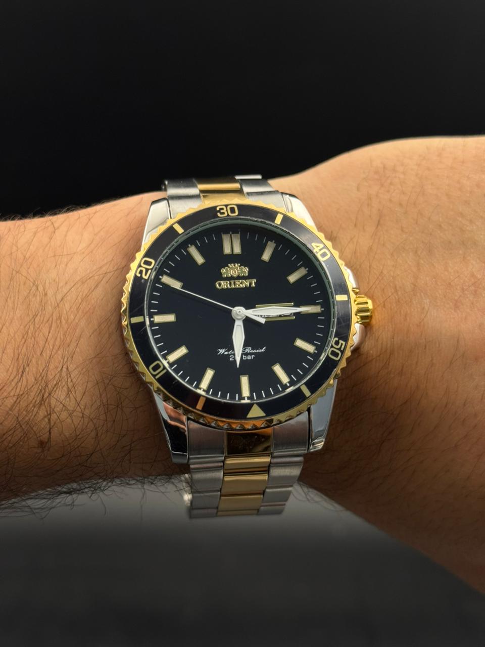 Ornt 20 Bar Bicolor Dorado Tablero Negro