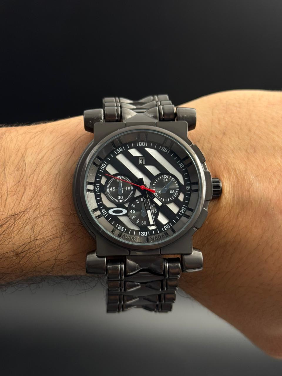 Okl 2026 Metalico Negro Talero Negro Plateado