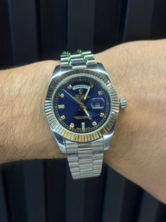Rlx Diamond 2026 Plateado Tablero Azul Dorado