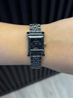 Gcci Mujer New Plateado Tablero Negro