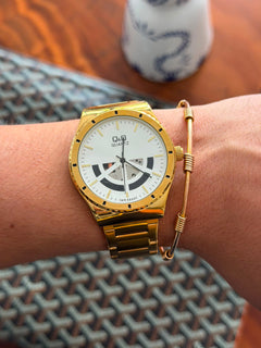 QYQ B97 Dorado Tablero Blanco