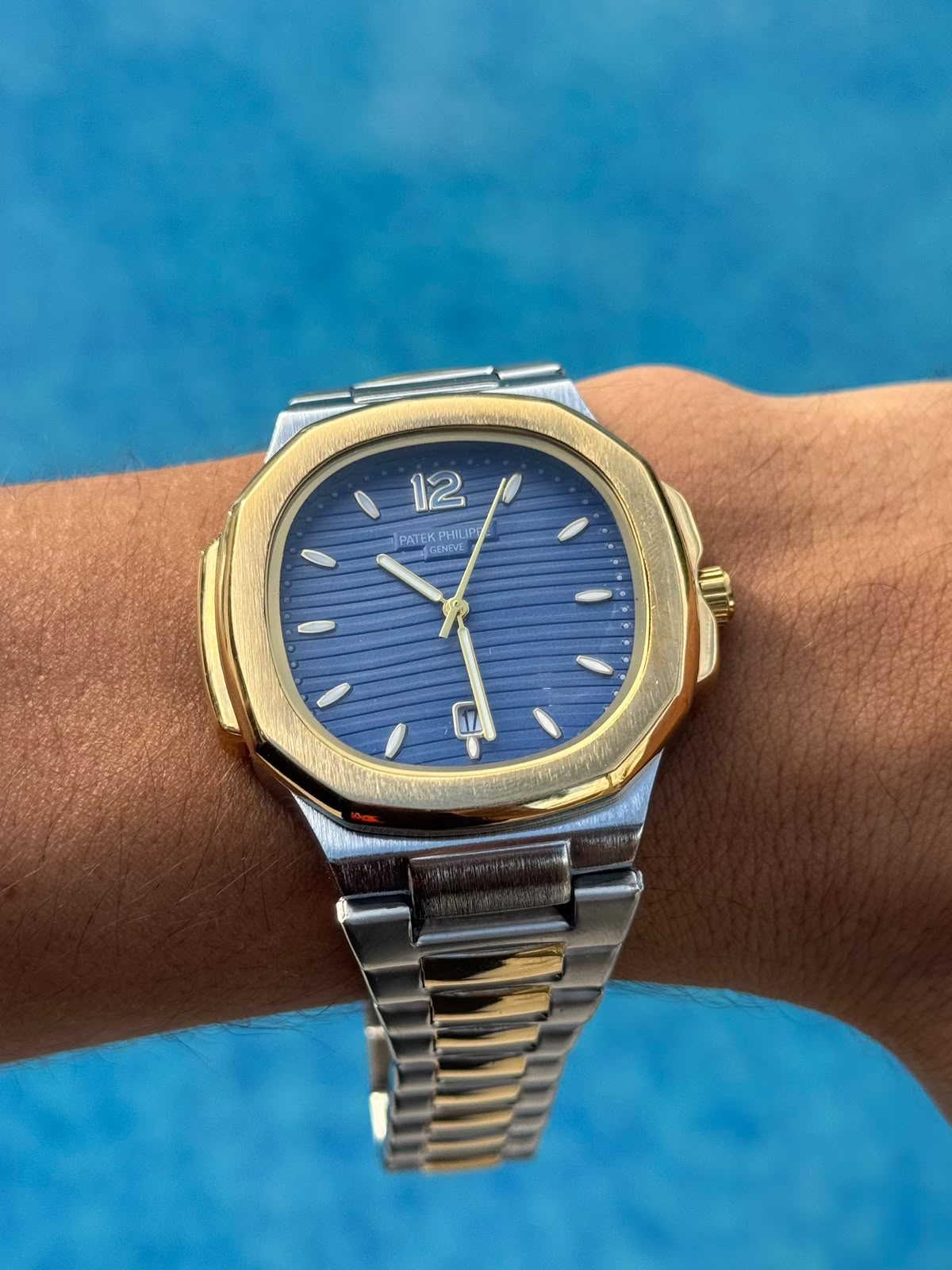Ptk 2026 Bicolor Dorado Tablero Azul