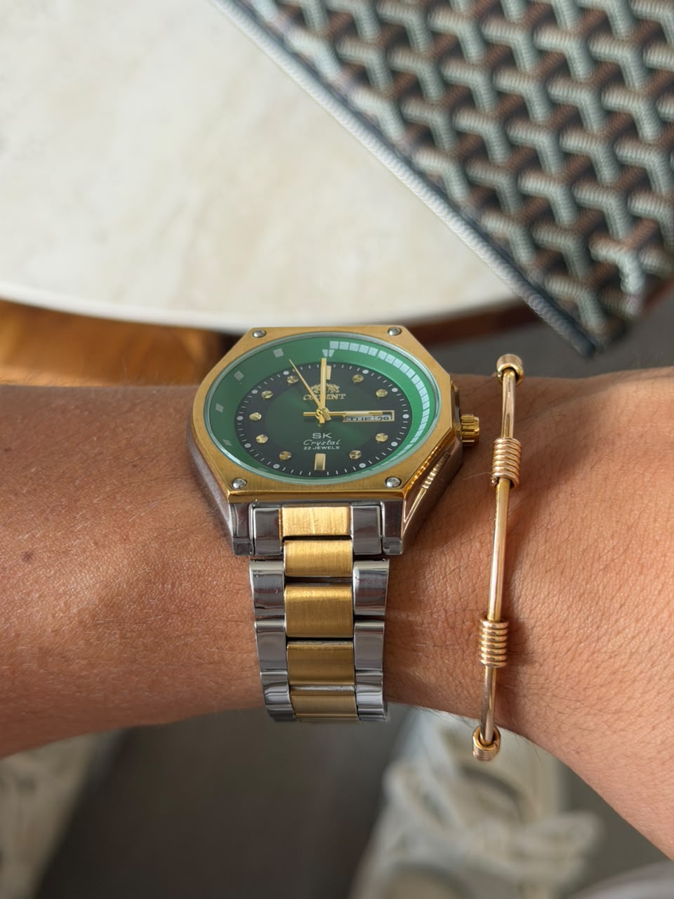 Ornt 2026 Bicolor Dorado Tablero Verde