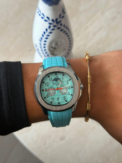 Ptk Goma Crono Azul Cielo Tablero Azul Cielo