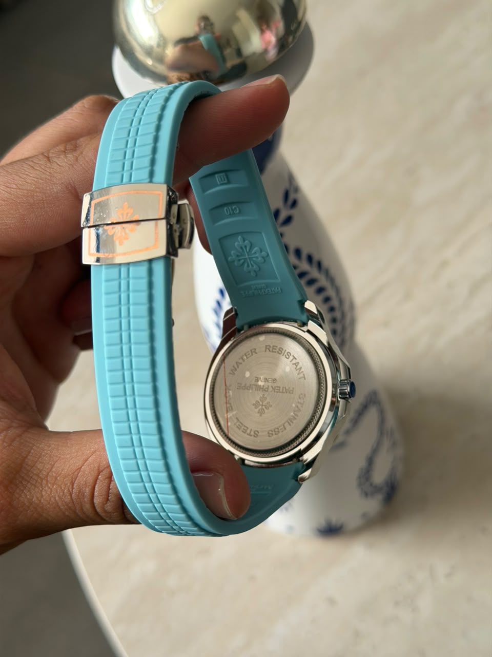 Ptk Goma Crono Azul Cielo Tablero Azul Cielo