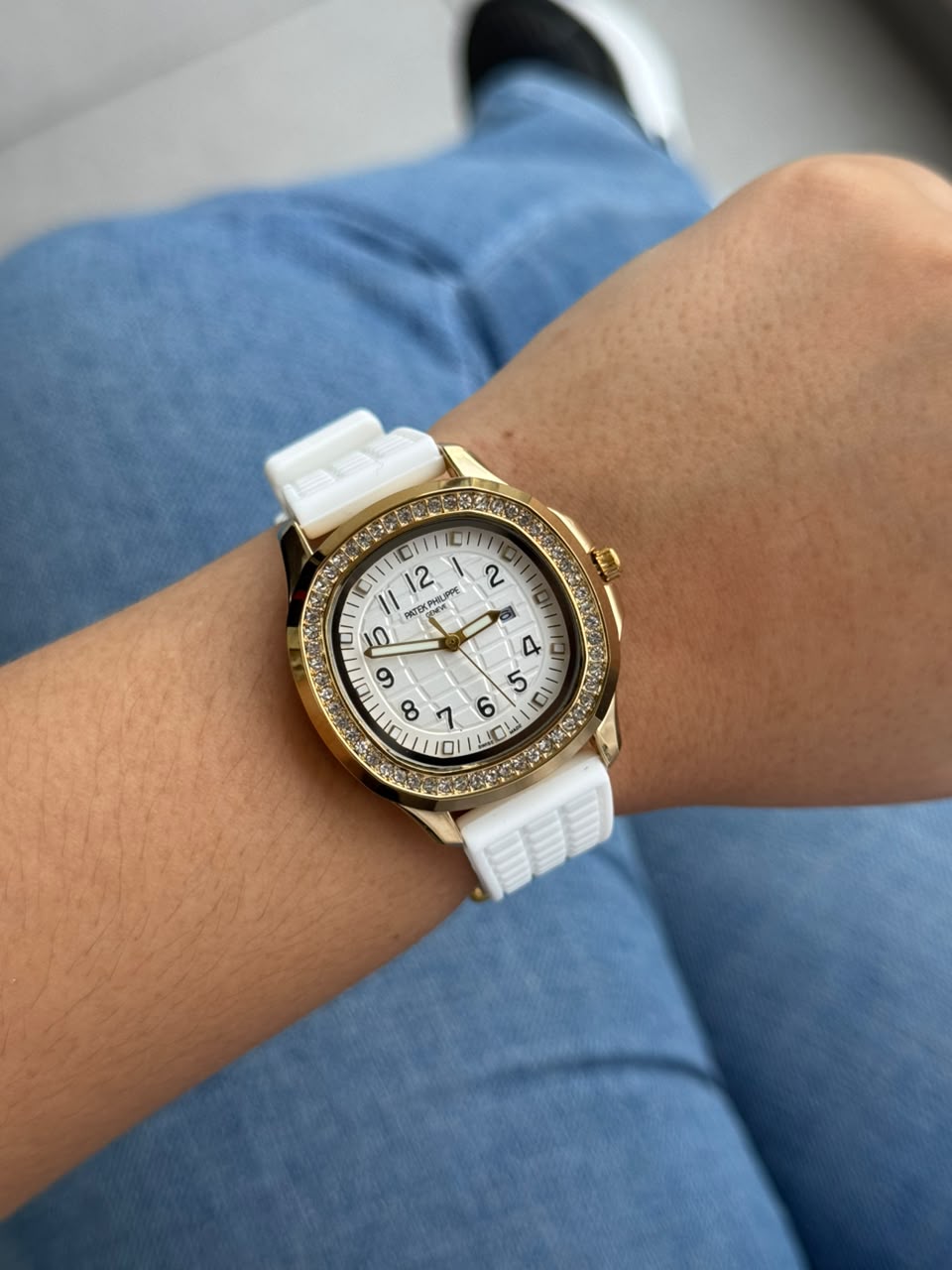 Ptk Mujer Circones 2026 Goma Blanca Tablero Blanco Dorado