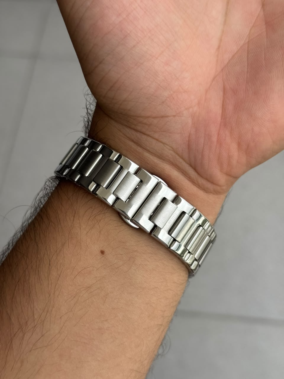 Ptk Crono Funcional Plateado Tablero Tifanny