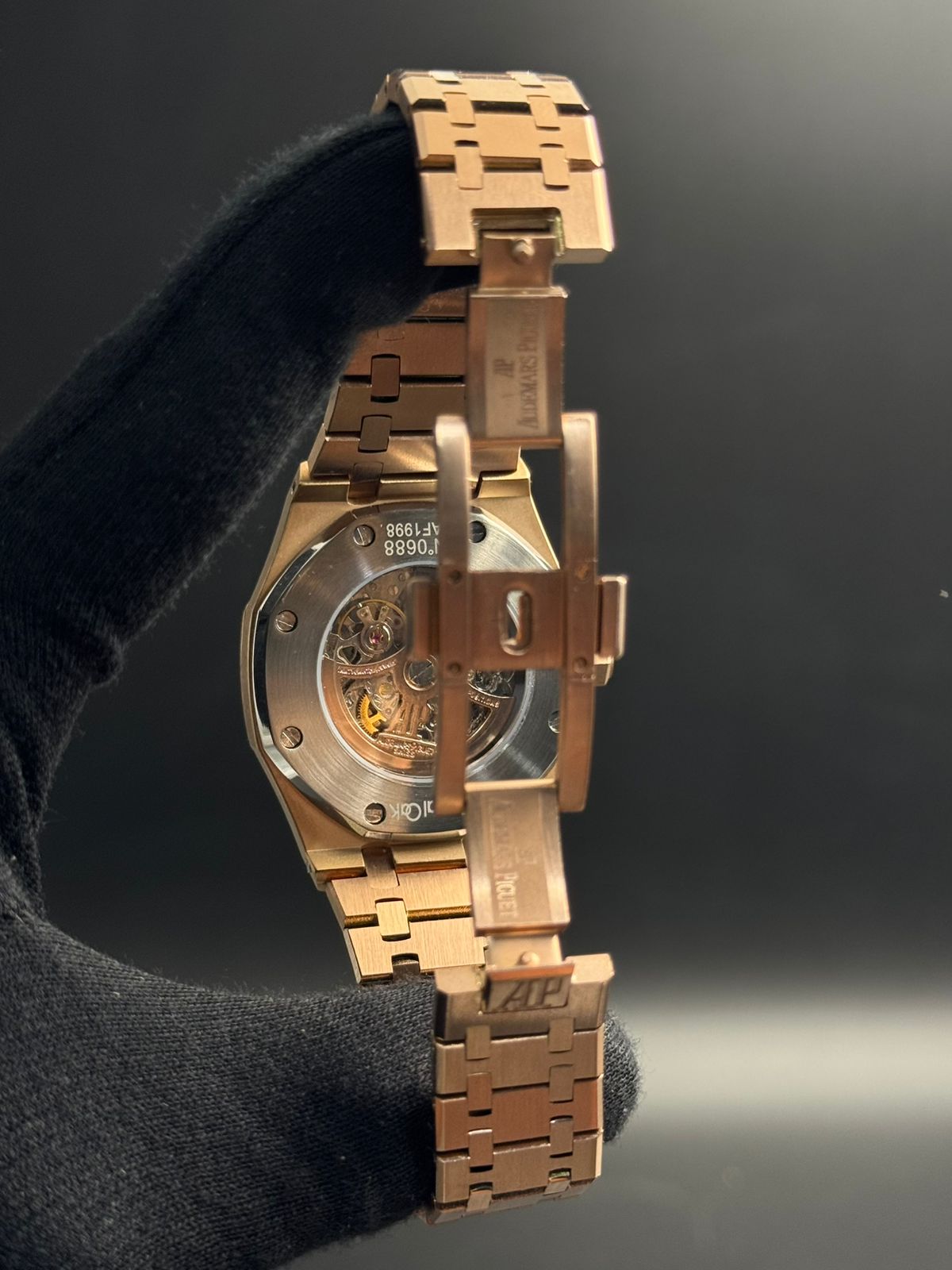 Admrs Luxury Oro Rosa Tablero Negro