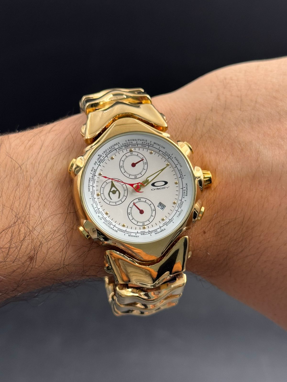 Okey Gmt Dorado Tablero Blanco