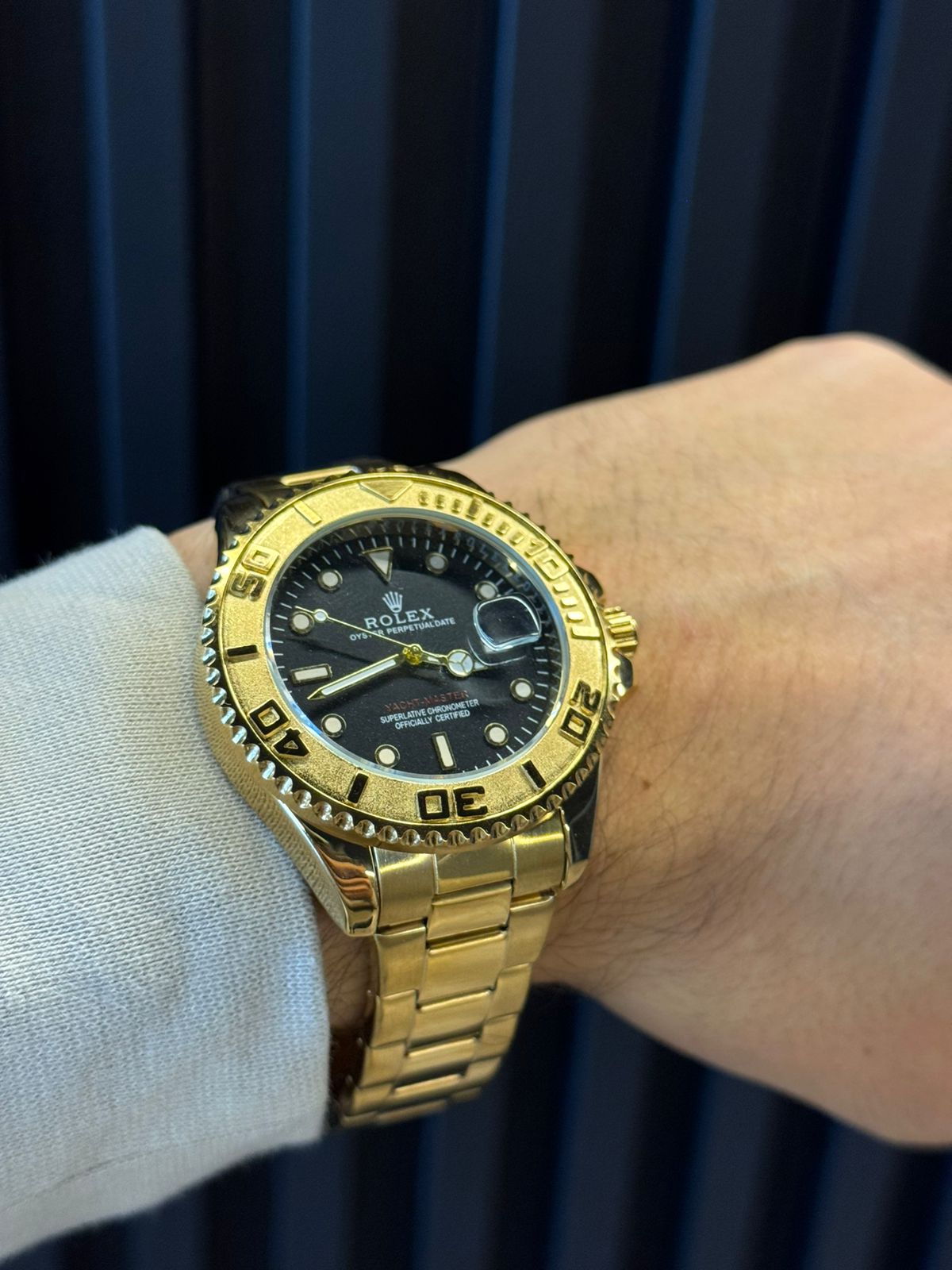 Rlx Master Dorado Tablero Negro