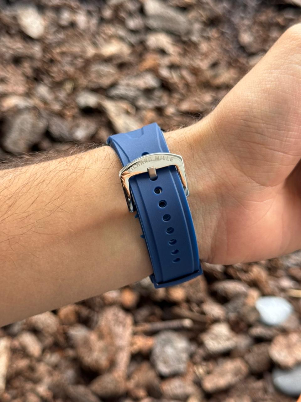 Rchrd Mll C7 Goma Azul Tablero Negro