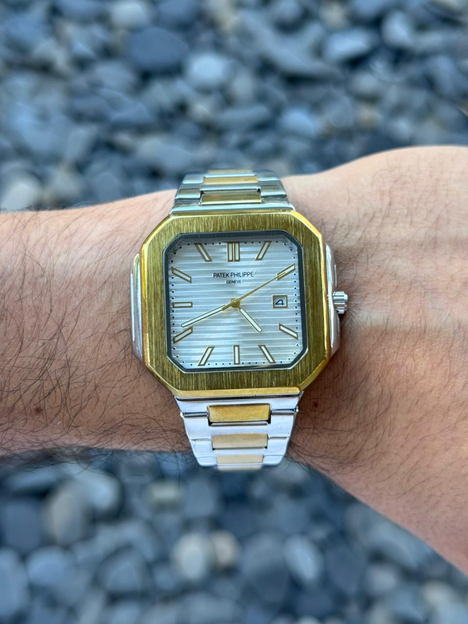 Ptk New Bicolor Dorado Tablero Plateado
