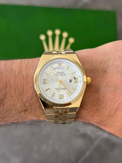 Rlx Lx Liso Dorado Tablero Plateado