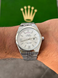 Rlx Lx Liso Plateado Tablero Plateado