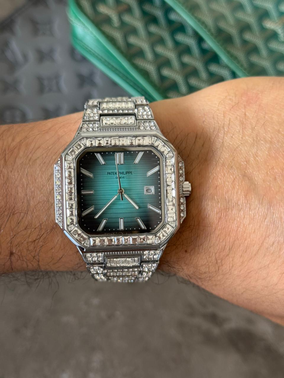 Patk Phlppe Circones Plateado Tablero Tiffany