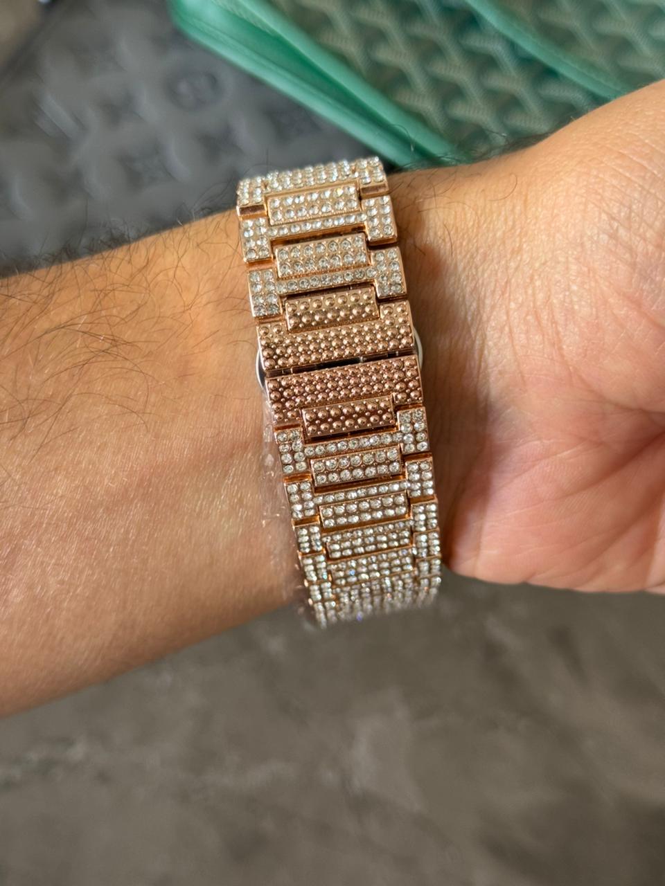 Patk Diamond Redondo Oro Rosa Tablero Oro Rosa