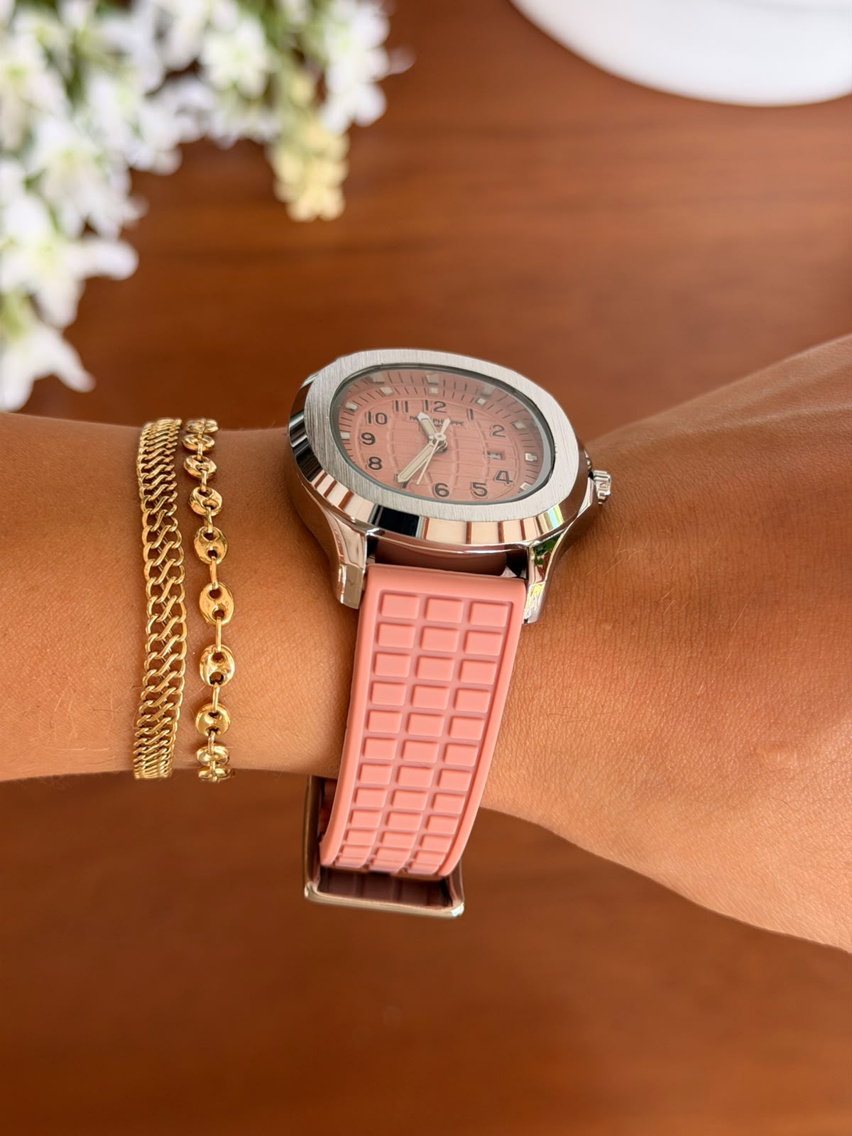 Ptk Mujer 2026 Palo Rosa Tablero Palo Rosa Plateado