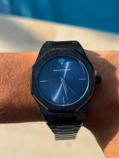 Prr Richrdson Negro Tablero Azul