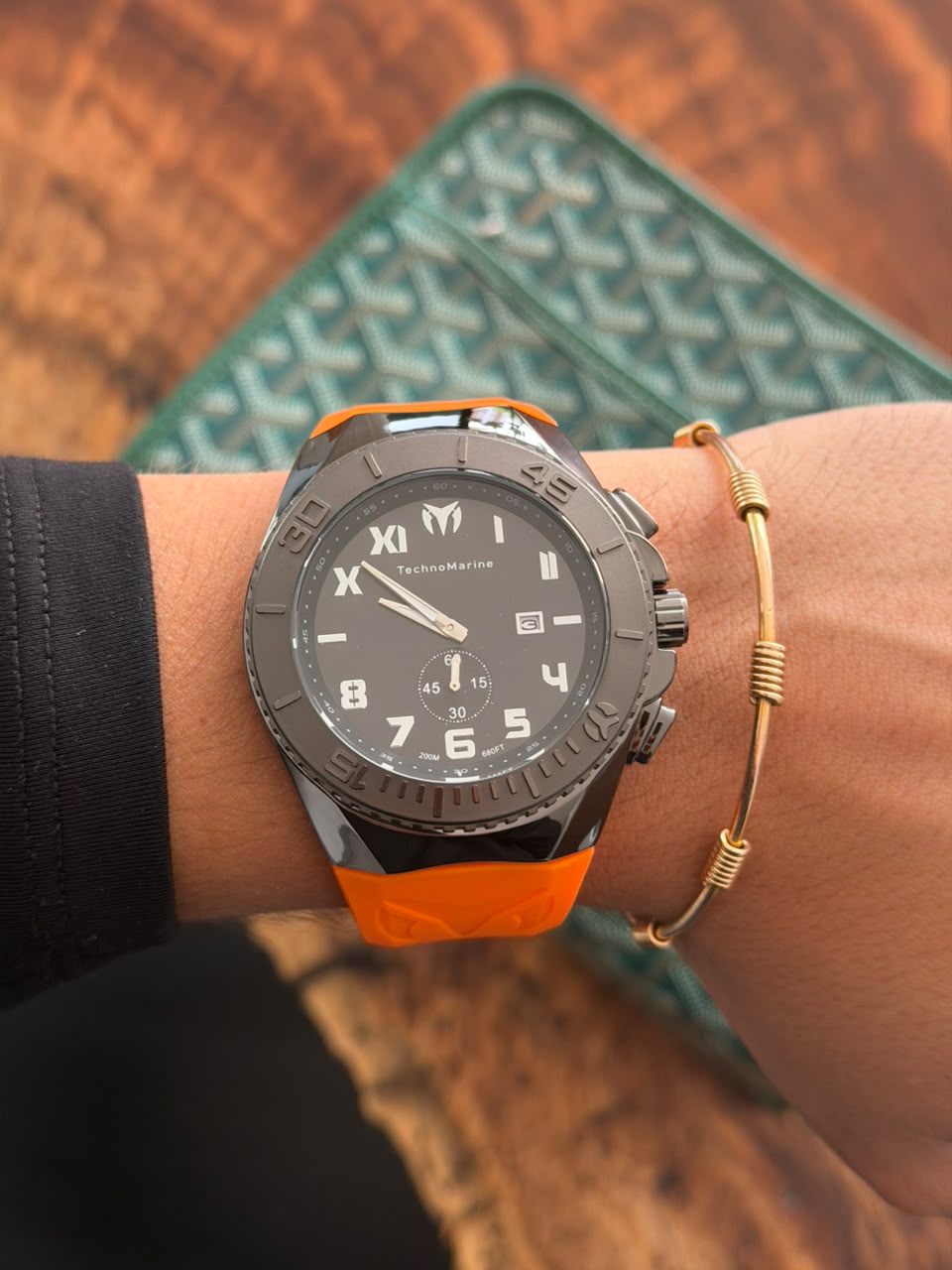 Tchmrn 1020 Naranja Tablero Negro