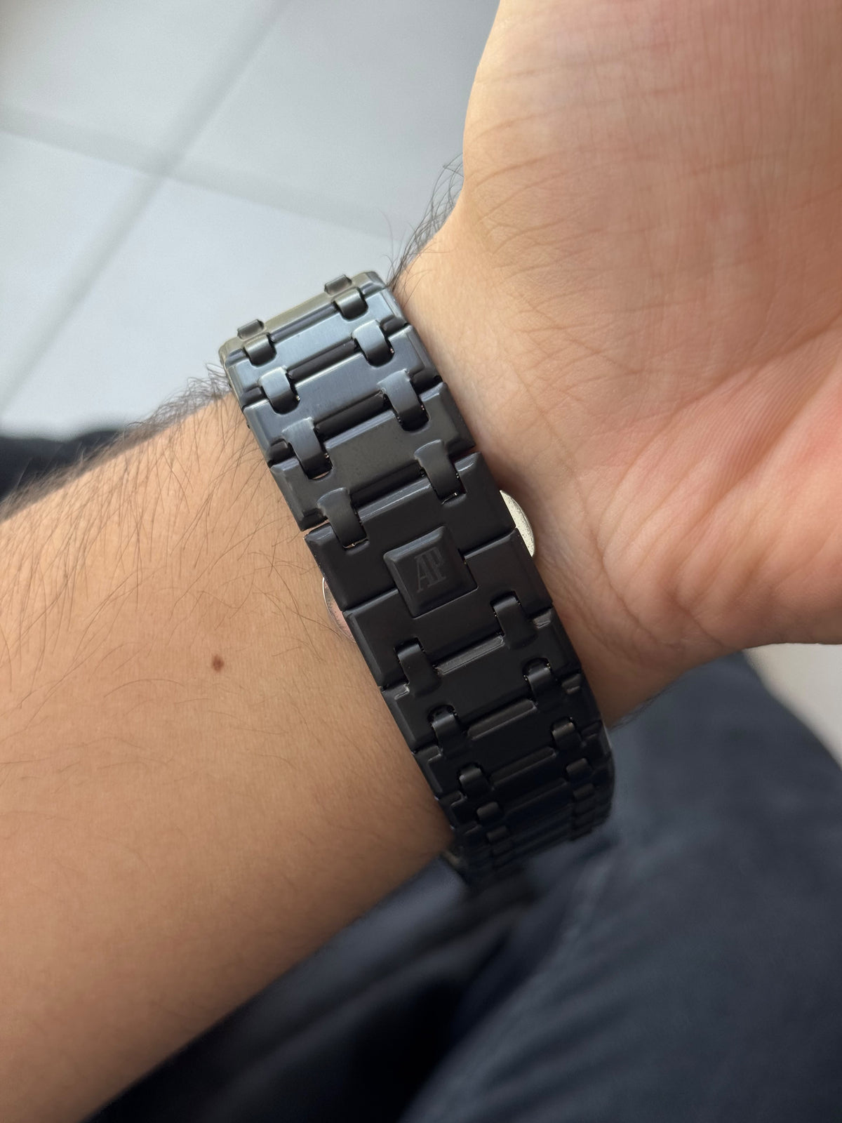 Admrs Royal Negro Tablero Gris