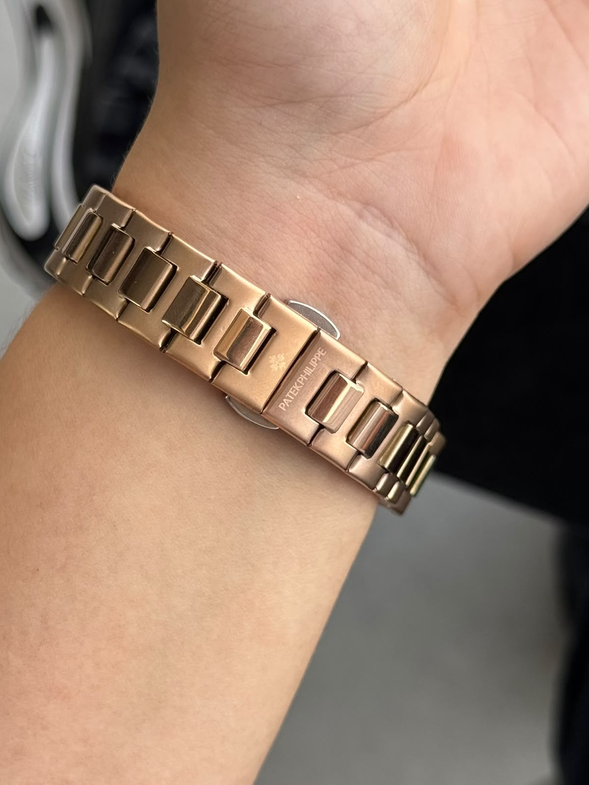 Ptk Mujer Oro Rosa Tablero Blanco