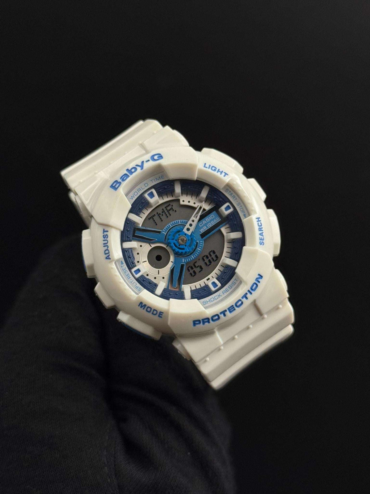 Bby-g BG110 Blanco Tablero Azul