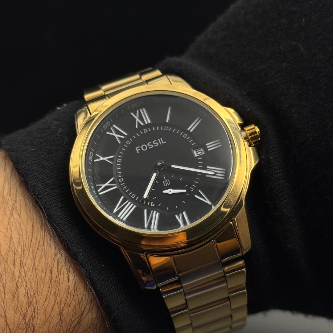 Fssl Roman PQ Dorado Tablero Negro