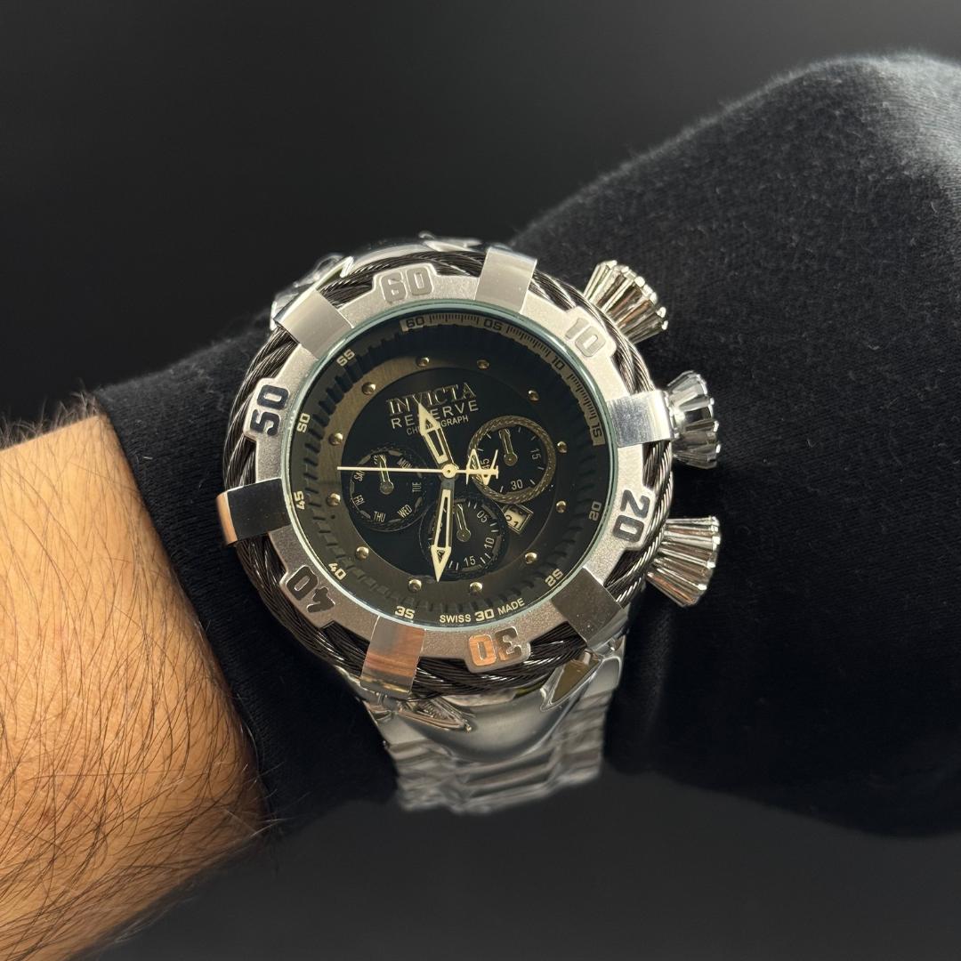 Invct Bolt Plateado Tablero Negro Plateado