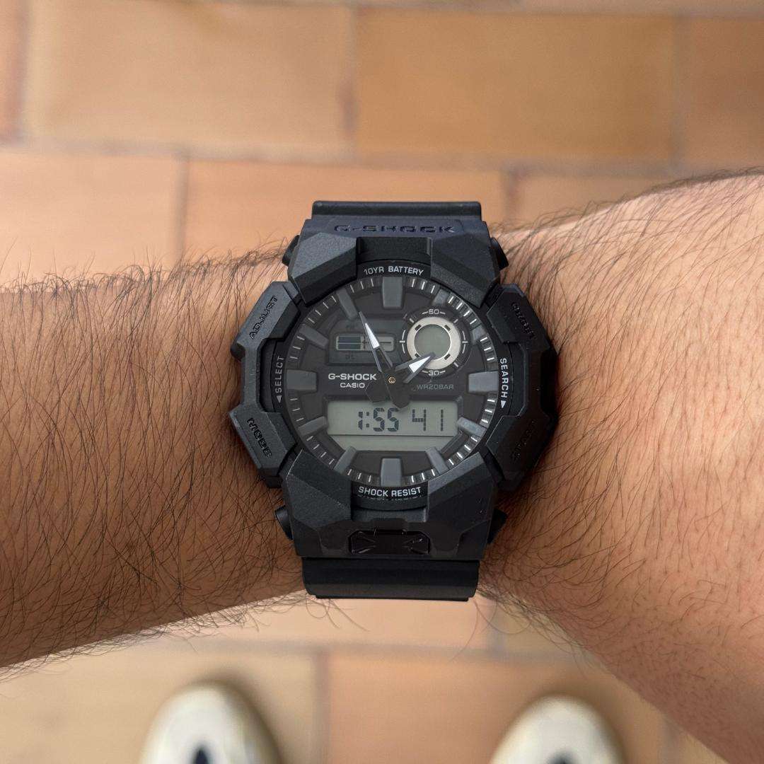 G-Shck GA-0105 Negro Tablero Negro