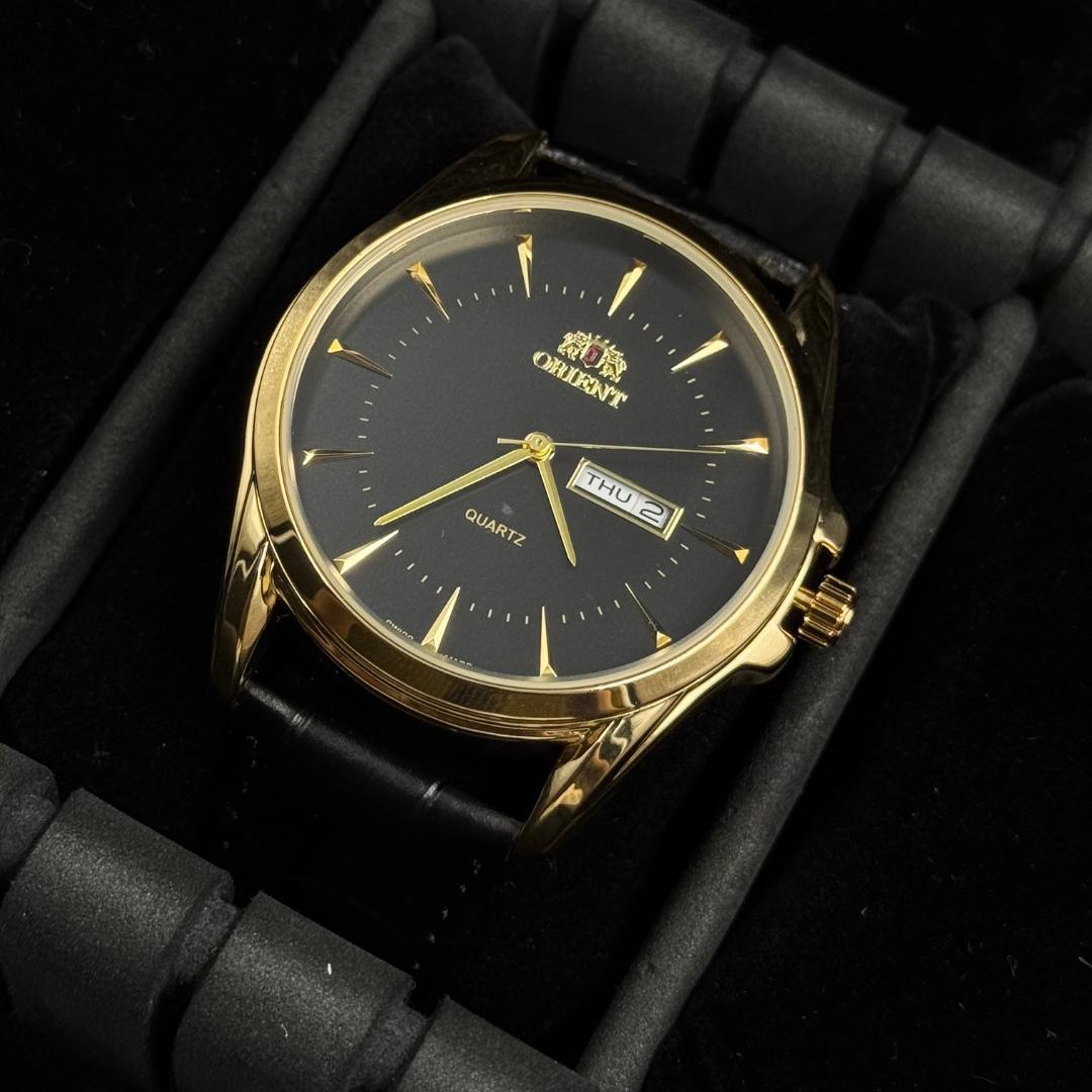 Ornt 2025 Cuero Negro Tablero Negro-Dorado
