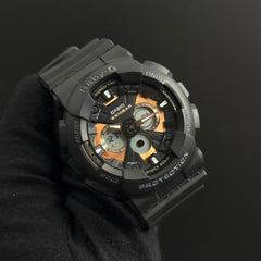 Bby-g BG110 Negro Tablero Negro - Cafe