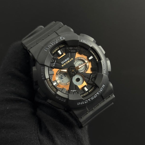 Bby-g BG110 Negro Tablero Negro - Cafe