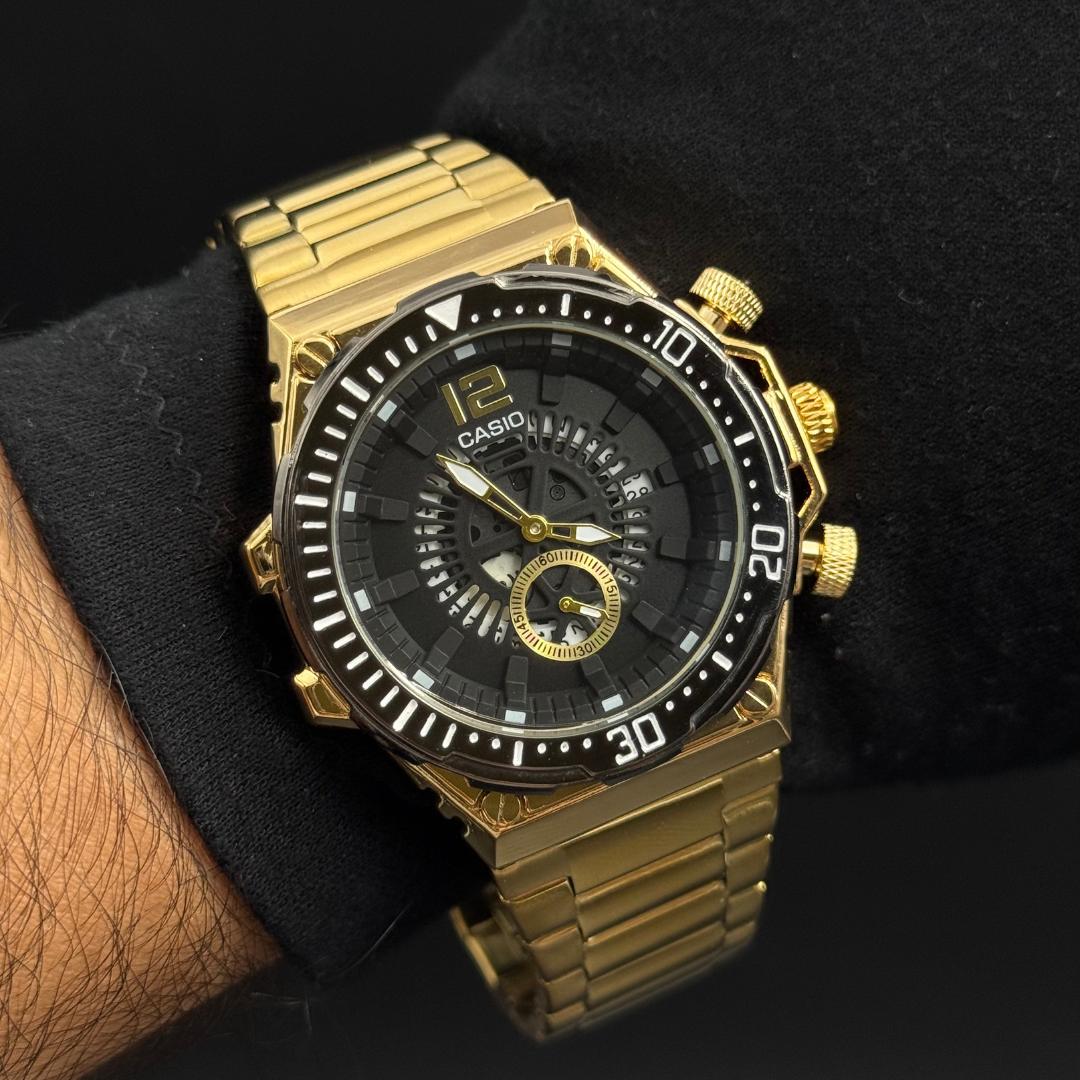 Cso Edifice 2025 Dorado Tablero Negro