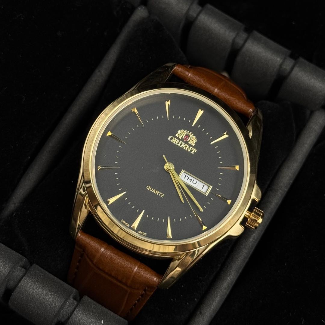 Ornt 2025 Cuero Cafe Tablero Negro - Dorado