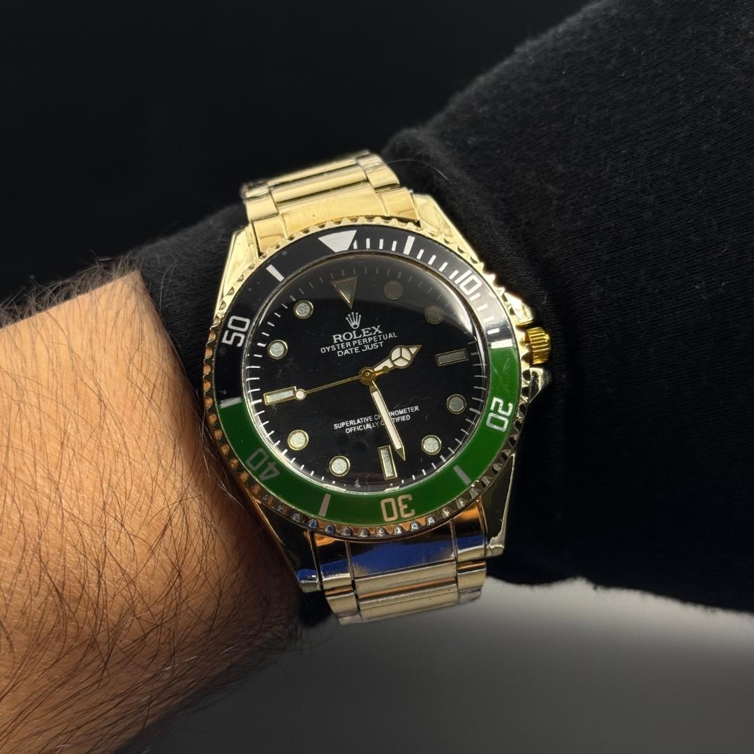 Rlx Eco Dorado Tablero Negro Visel Verde Negro